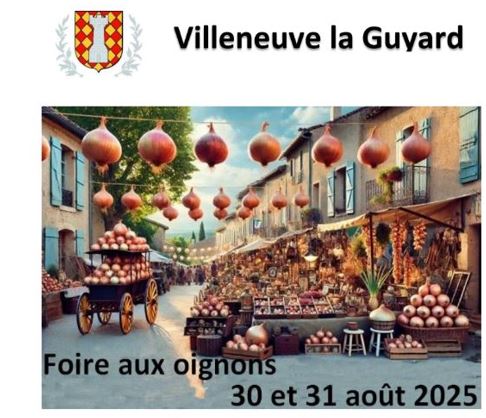Inscriptions Foire Aux Oignons 2025