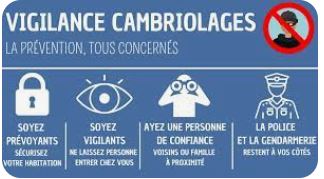 cambriolage, ayez les bons réflexes !!