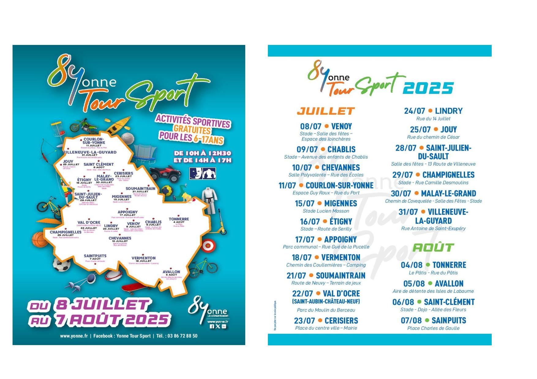 Du 8 juillet au 7 août 2025