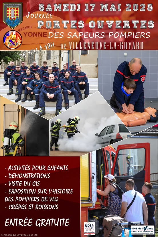 journée portes ouvertes - Sapeurs-Pompiers de l'Yonne